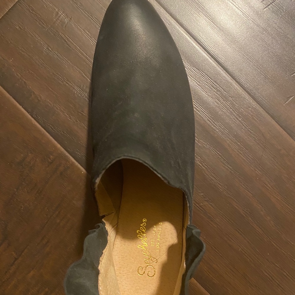 Seychelles brand new black leather booties
